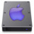 Steel Drive Purple Icon